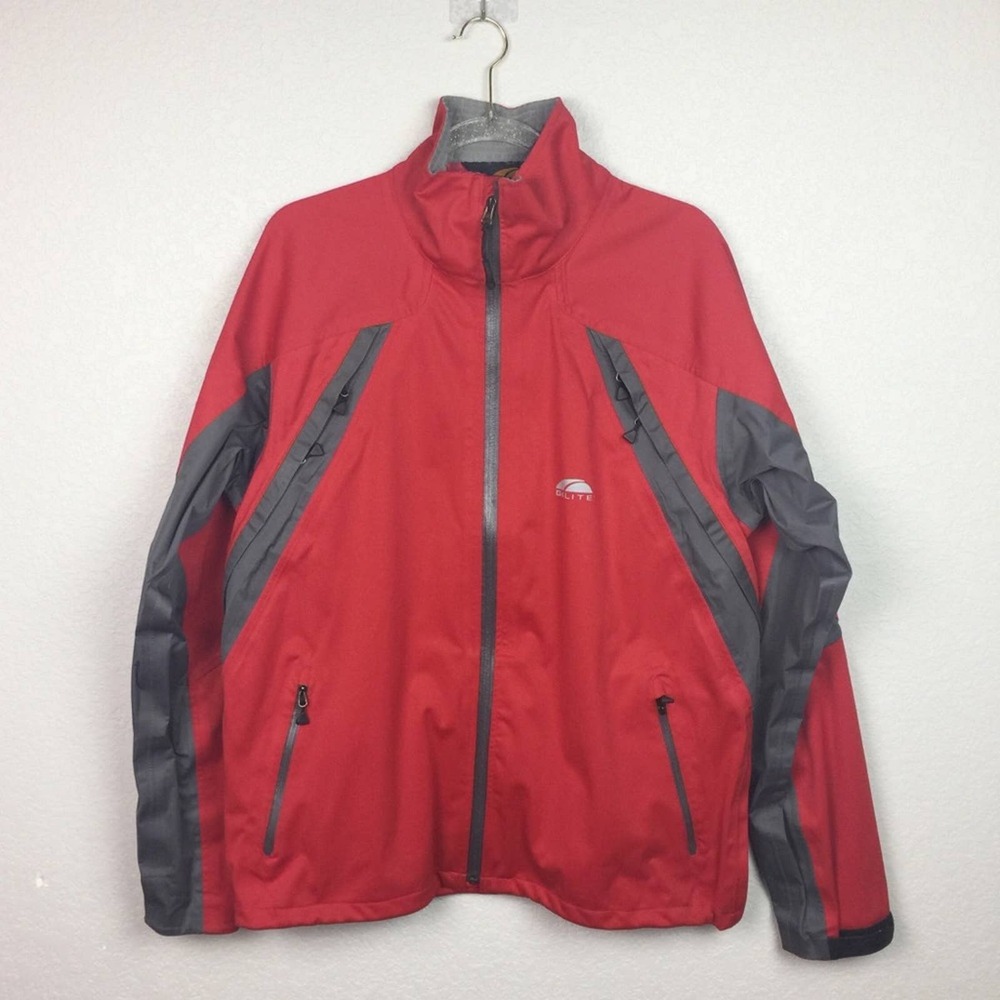 • GO LITE • Men’s Red Waterproof Jacket Sz L